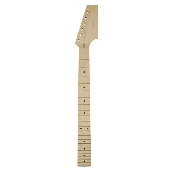 Contemporary neck Japan, all maple, 9,5″ radius, 22 frets medium jumbo, half paddle