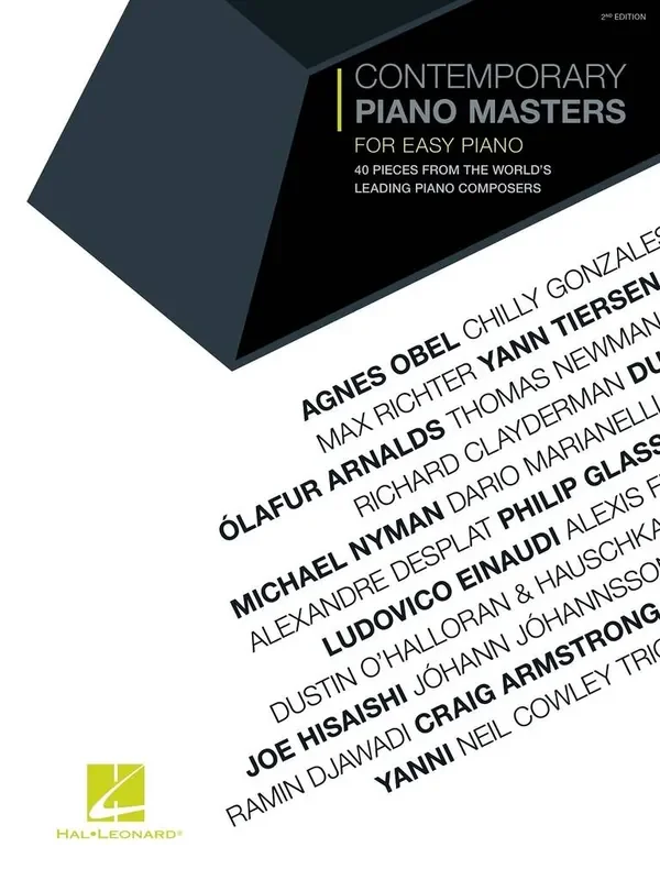 Contemporary Piano Masters for Easy Piano Easy Piano