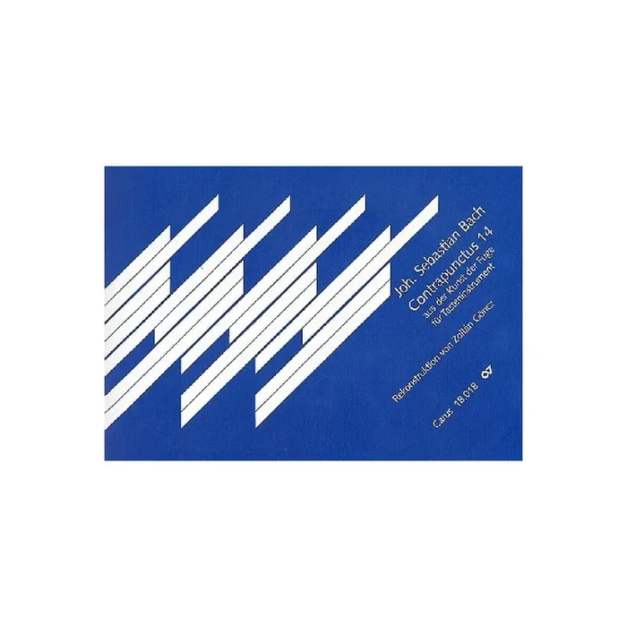 Contrapunctus 14 für Orgel