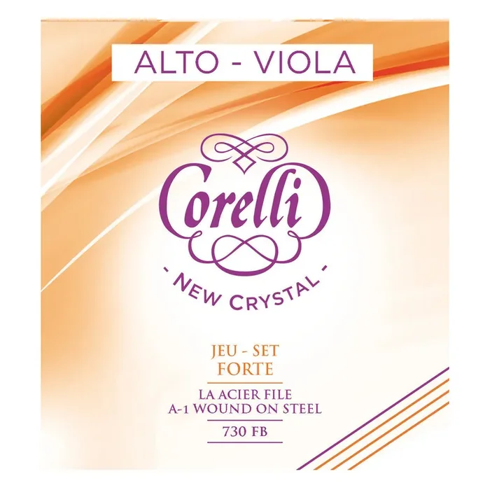 Corelli Viola-Saiten New Crystal Satz 730FB Forte