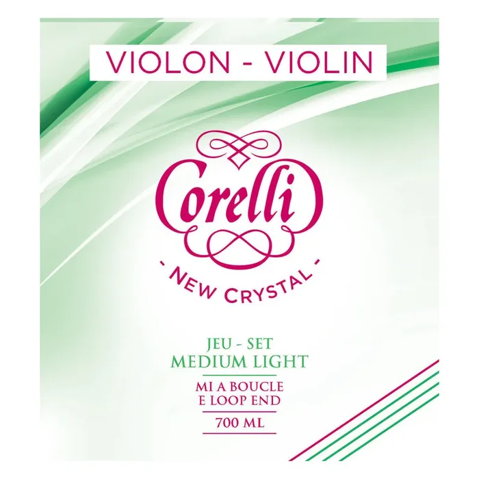 Corelli Violin-Saiten New Crystal 700ML Light