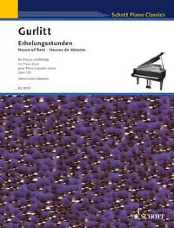 Cornelius Gurlitt Hours of Rest op. 102 Klavier vierhändig