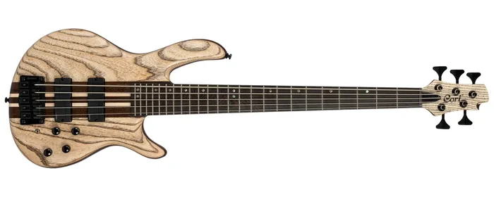 Cort E-Bass A5 Ultra, Etched Natural black