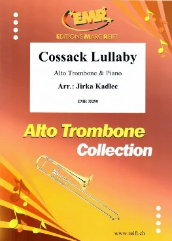 Cossack Lullaby (Arr. Jirka Kadlec) Posaune mit Begleitung