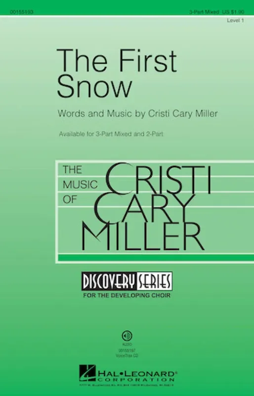 Cristi Cary Miller The First Snow Gemischter Chor mit Begleitung