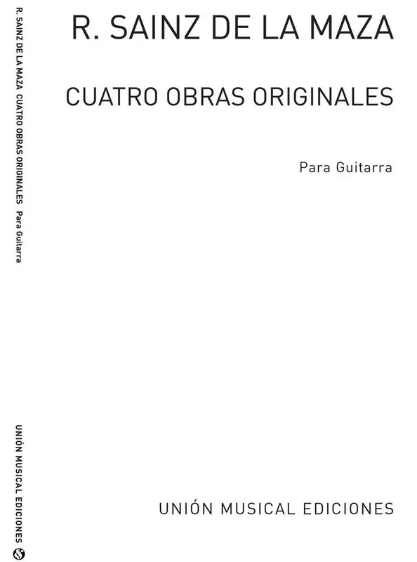Cuatro Obras Originales Gitarre Solo