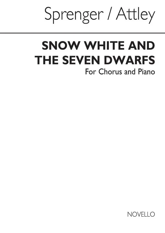 Cyril H. Sprenger Snow White And The Seven Dwarfs Gesang mit Klavier