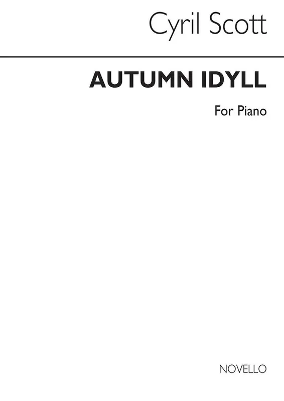 Cyril Scott Autumn Idyll for Piano Klavier Solo