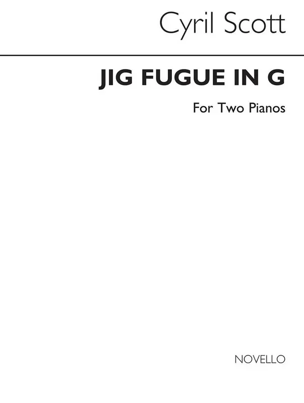 Cyril Scott Jig Fugue for Piano Klavier Solo