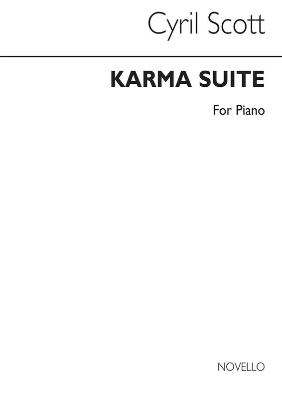 Cyril Scott Karma Suite for Piano Klavier Solo