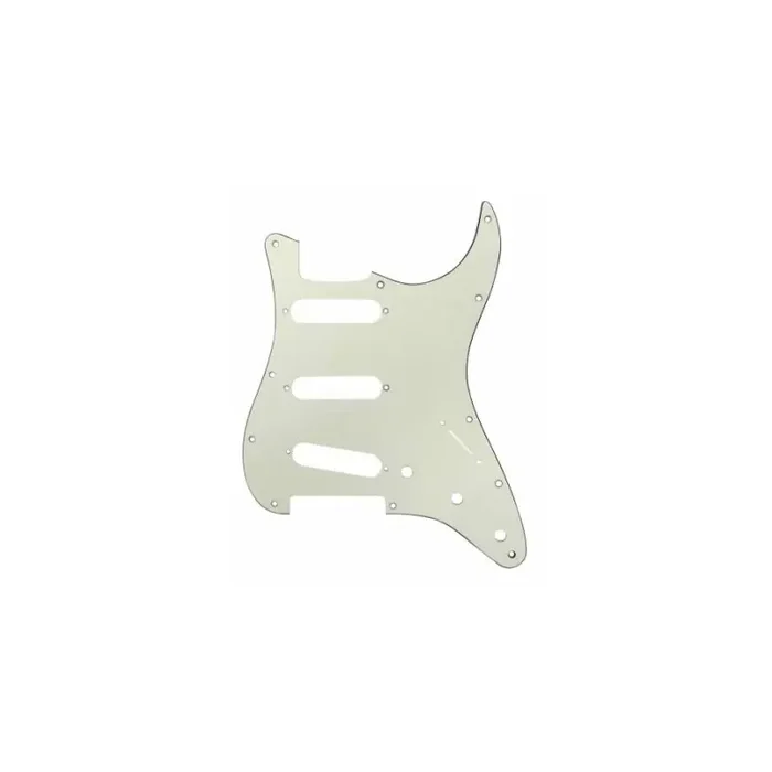D‘Andrea Strat SSS Pickguard, Parchment for Fender