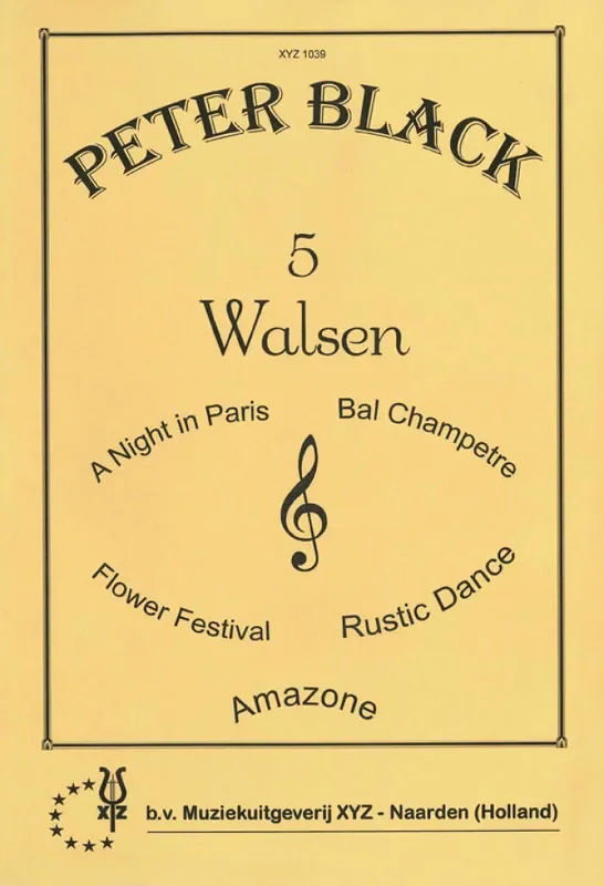 D. Black 5 Walsen Akkordeon Solo