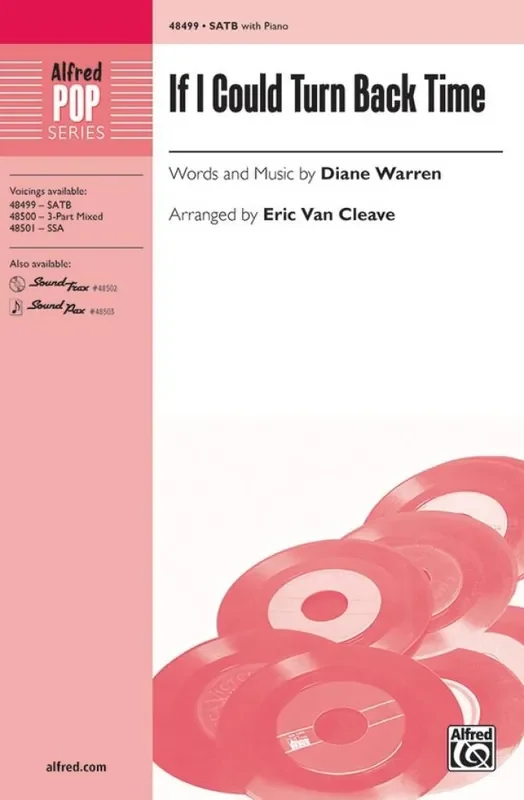 D. Warren If I Could Turn Back Time (Arr. Eric Van Cleave) Gemischter Chor mit Begleitung