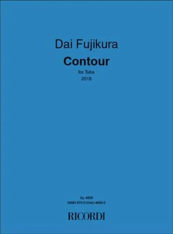 Dai Fujikura Contour Fagott Solo