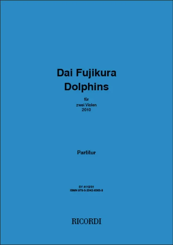Dai Fujikura Dolphin Viola Duett