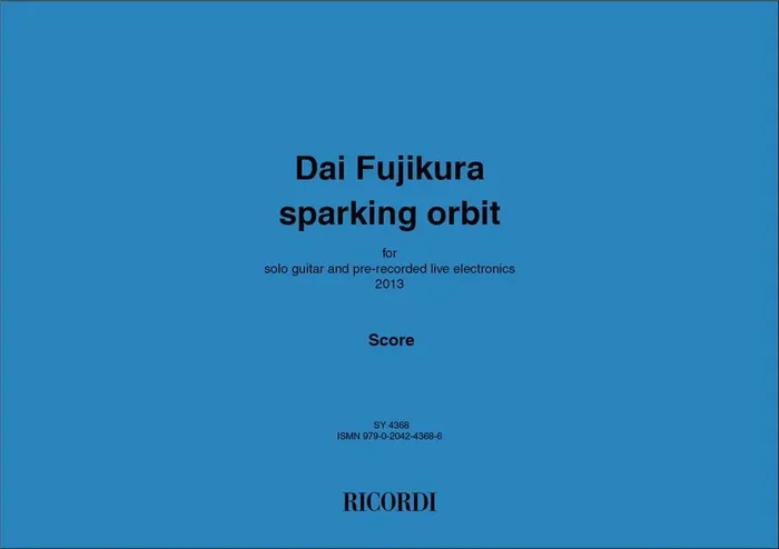 Dai Fujikura Sparking orbit Gitarre mit Begleitung