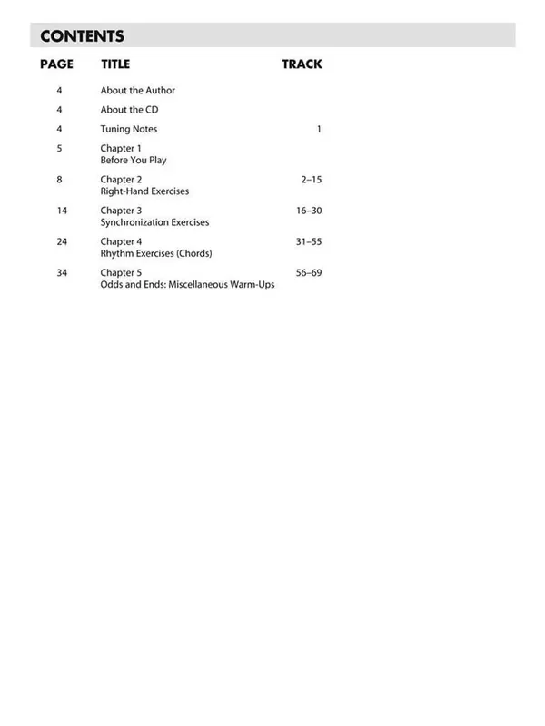 Daily Guitar Warm-Ups Gitarre Solo