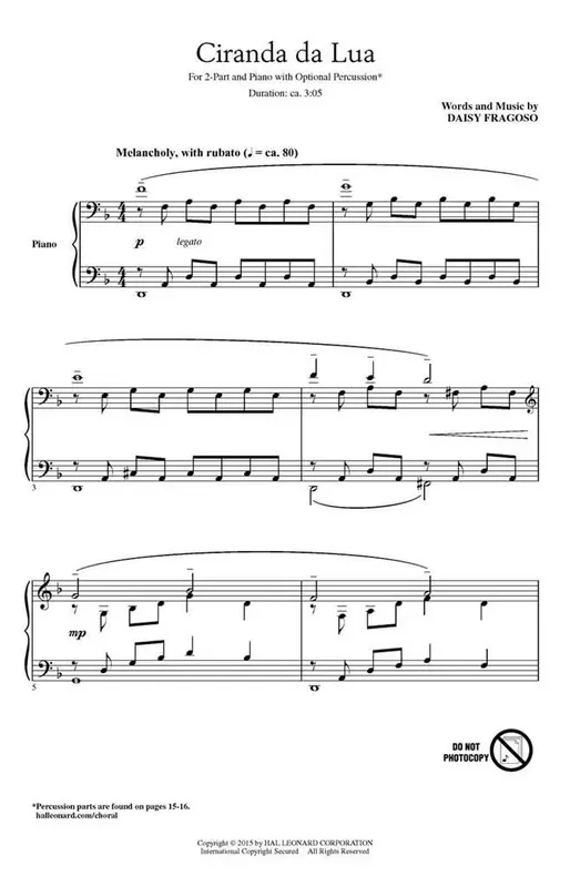 Daisy Fragoso Ciranda da Lua Kinderchor