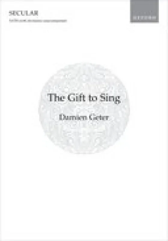 Damien Geter The Gift to Sing Gemischter Chor A cappella