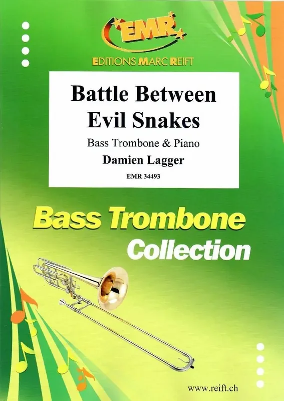 Damien Lagger Battle Between Evil Snakes Posaune mit Begleitung