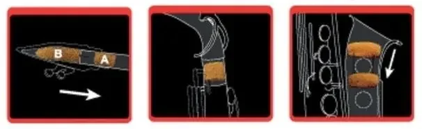 Dämpfer Tenor-Saxophon