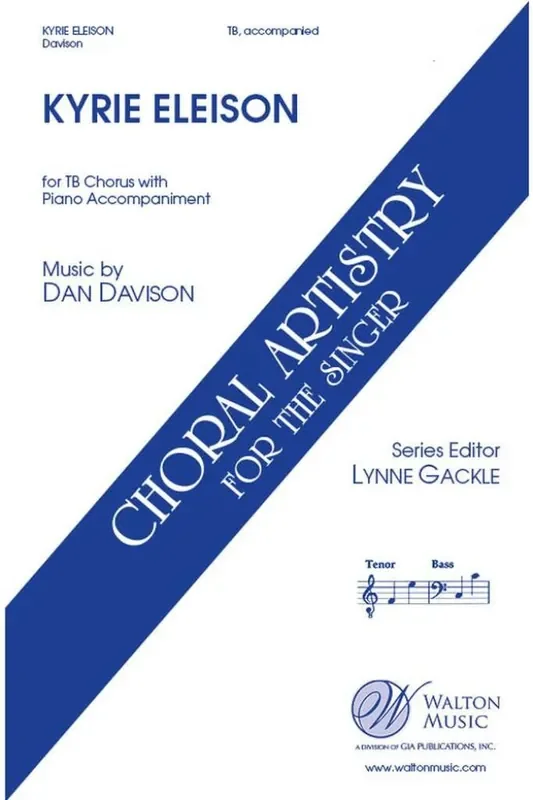 Dan Davison Kyrie Eleison Männerchor mit Begleitung