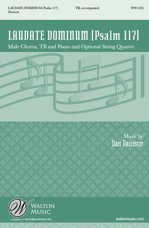 Dan Davison Laudate Dominum Männerchor mit Ensemble