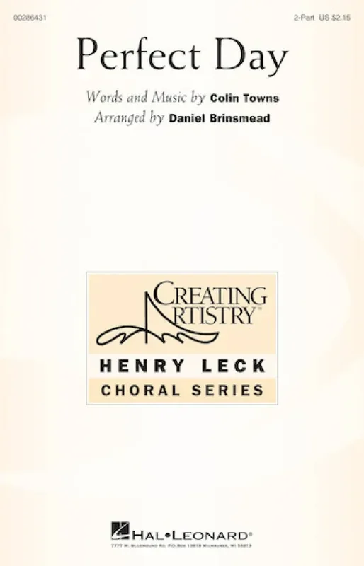 Daniel Brinsmead Perfect Day Frauenchor mit Begleitung