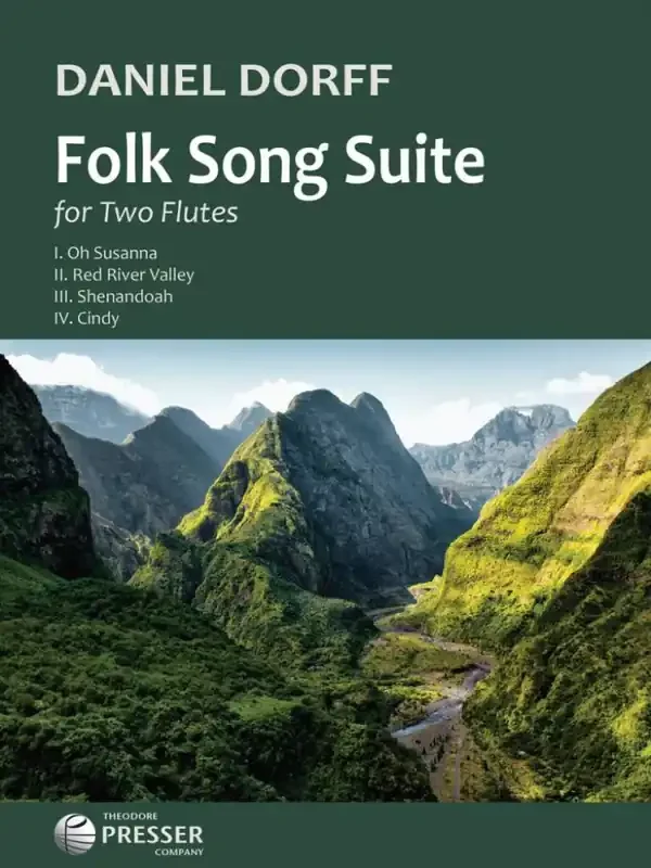 Daniel Dorff Folk Song Suite Flöte Duett