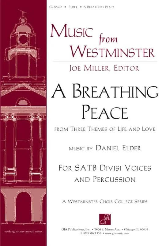 Daniel Elder A Breathing Peace Gemischter Chor mit Begleitung