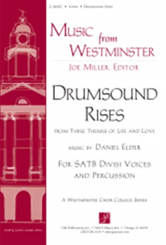 Daniel Elder Drumsound Rises – Instrument part Gemischter Chor mit Begleitung