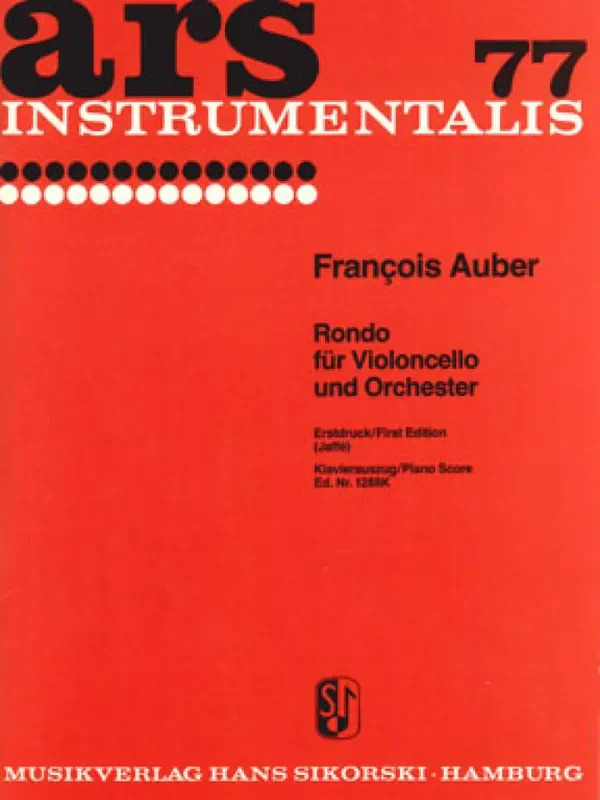 Daniel Francois Esprit Auber Rondo Orchester mit Solo