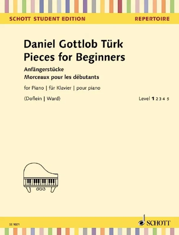 Daniel Gottlob Türk Pieces For Beginners Klavier Solo