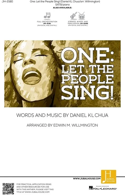 Daniel KL Chua One Let the People Sing Gemischter Chor mit Begleitung