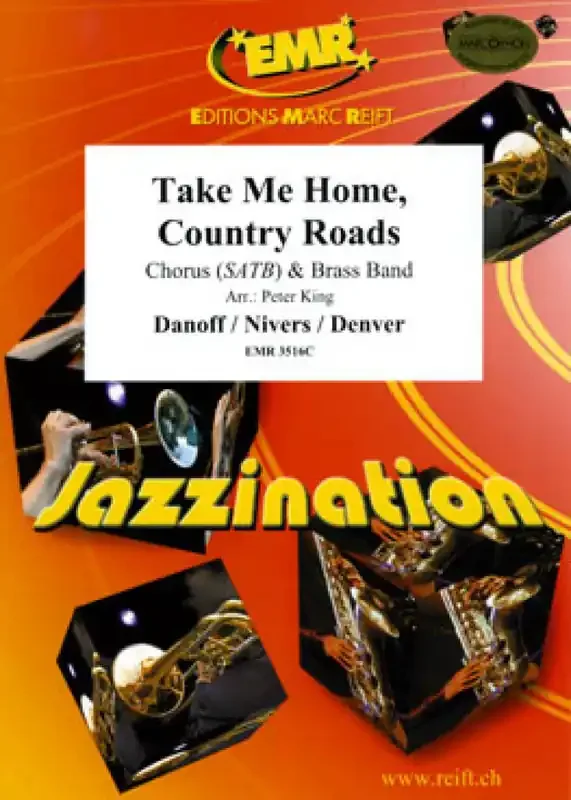 Danoff Take Me Home, Country Roads Brass Band mit Gesang