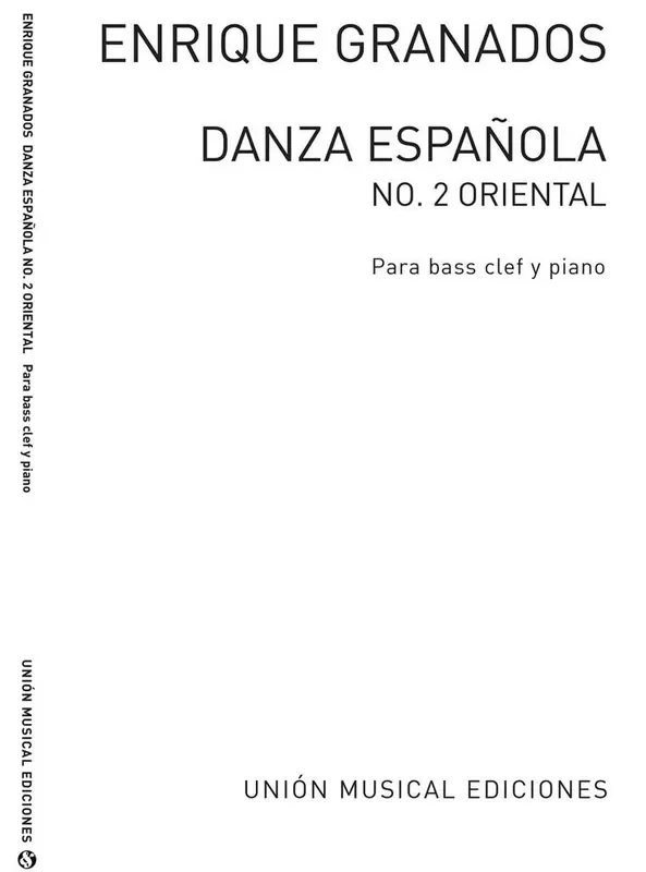 Danza Espanola No.2 Oriental Instrument im Tenor- oder Bassschlüssel
