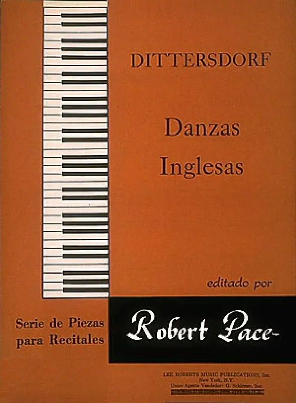 Danzas Inglesas Sheet Music in Spanish Klavier Solo