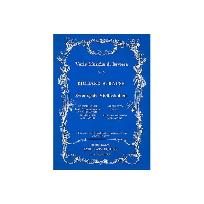 Daphne Etüde G-Dur o.Op. AV141 –