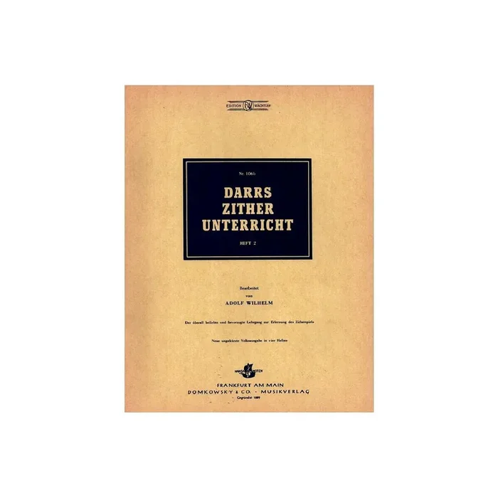 Darrs Zither Unterricht Band 2