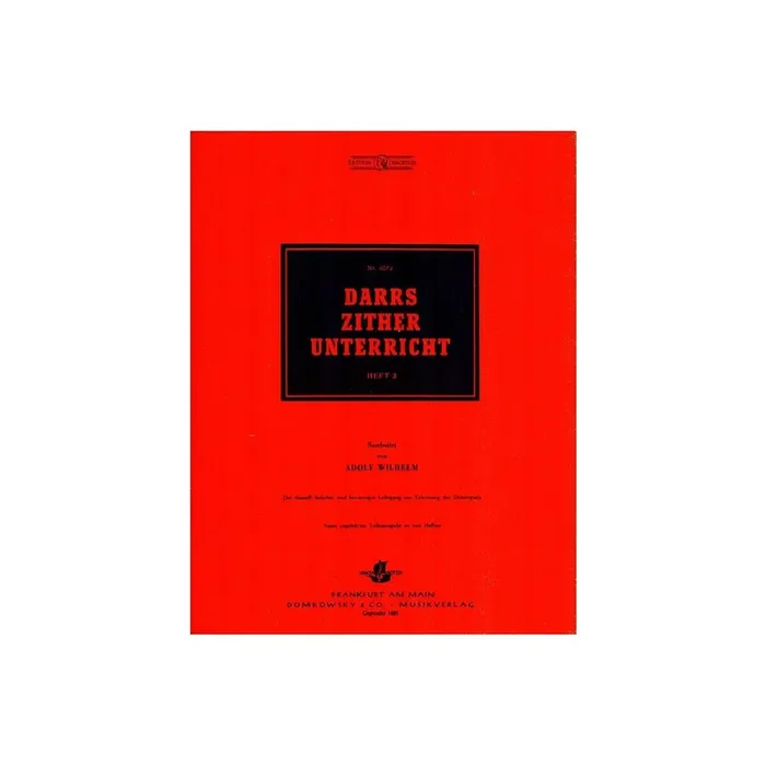 Darrs Zither Unterricht Band 3