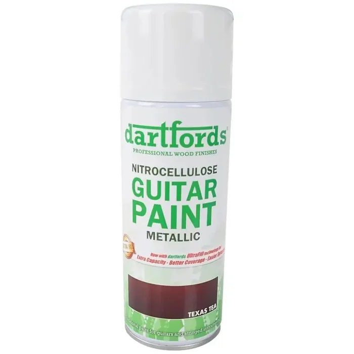 Dartfords Metallic Nitrocellulose Paint Texas Tea – 400ml aerosol