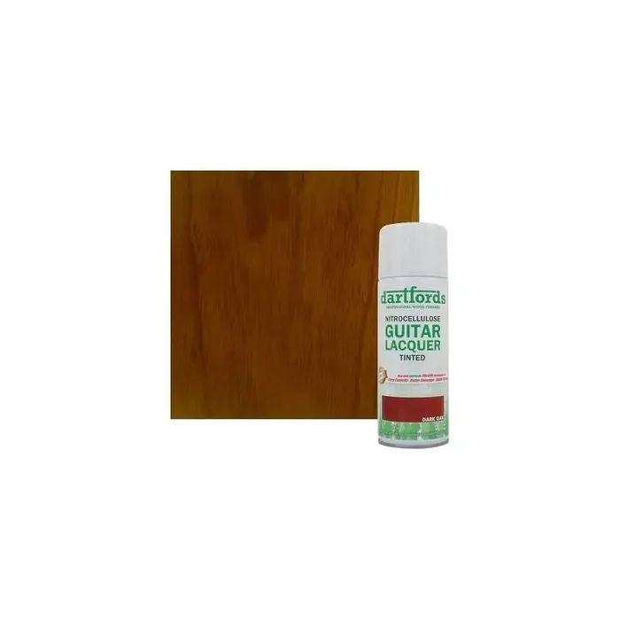 Dartfords Nitrocellulose Lacquer Dark Oak – 400ml aerosol