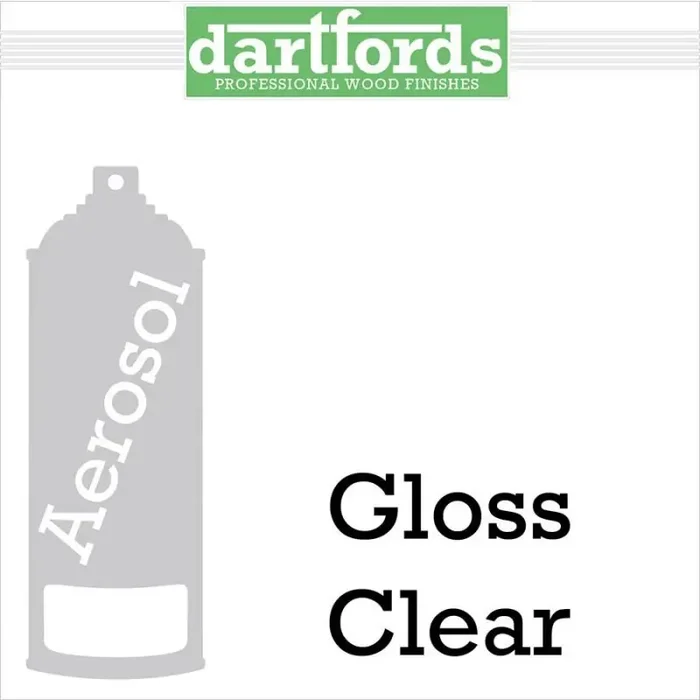 Dartfords Nitrocellulose Lacquer Gloss Clear – 400ml aerosol