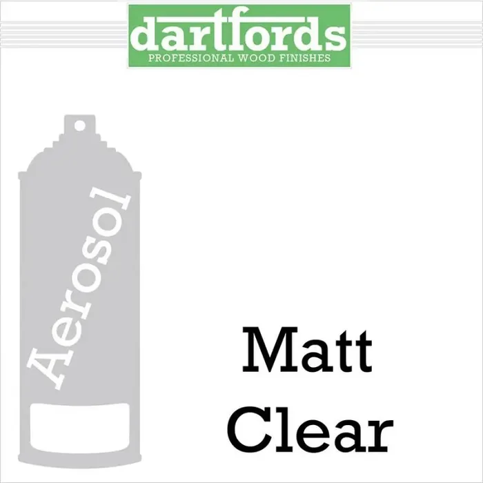Dartfords Nitrocellulose Lacquer Matt Clear – 400ml aerosol