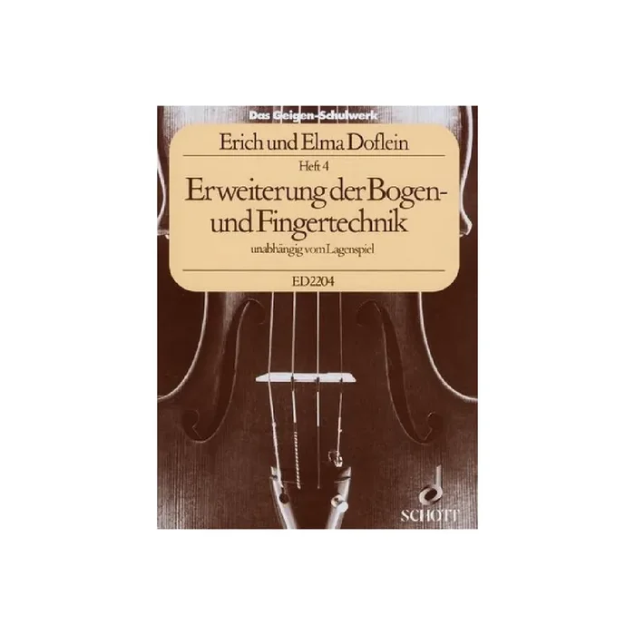 Das Geigenschulwerk Band 4