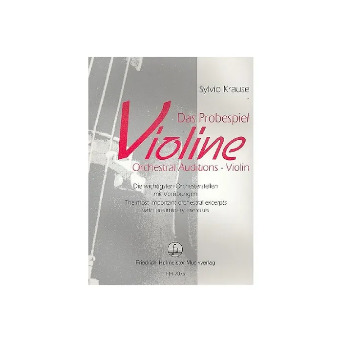 Das Probespiel Violine