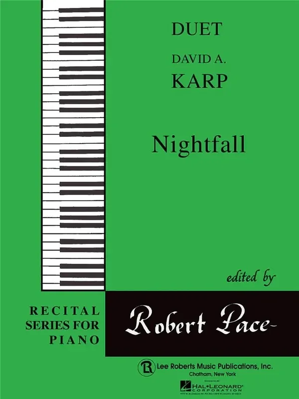 David A. Karp Nightfall Klavier vierhändig