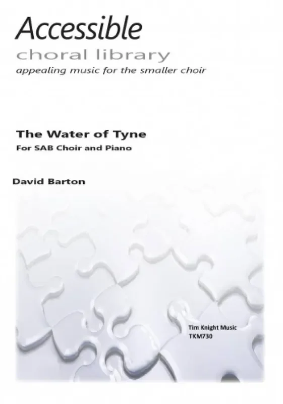 David Barton The Water Of Tyne Gemischter Chor mit Klavier/Orgel
