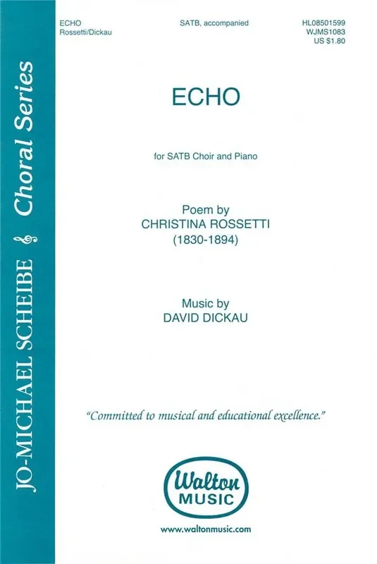 David Dickau Echo Gemischter Chor mit Begleitung