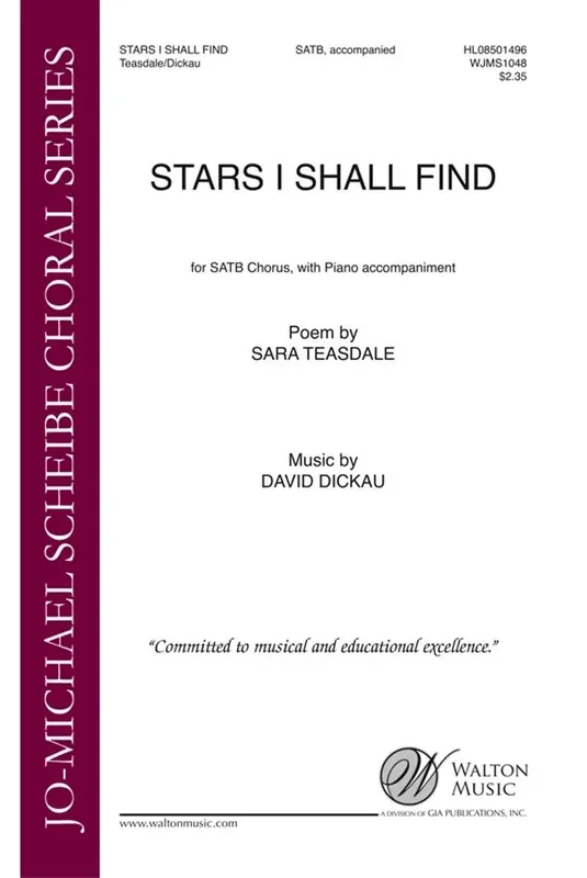 David Dickau Stars I Shall Find Gemischter Chor mit Begleitung